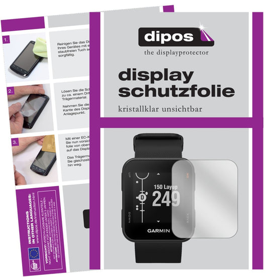 6x Schutzfolie klar für Garmin Approach S10 Displa (1)