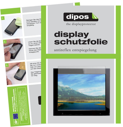 2x Schutzfolie matt für Xoro DPF 15B1 Display-Schu (1)