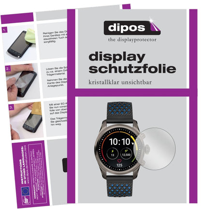 5x Schutzfolie klar für Montblanc Summit 2 Display (2)
