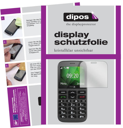 1x Schutzfolie klar für Doro 1370 Display-Schutzfo (2)