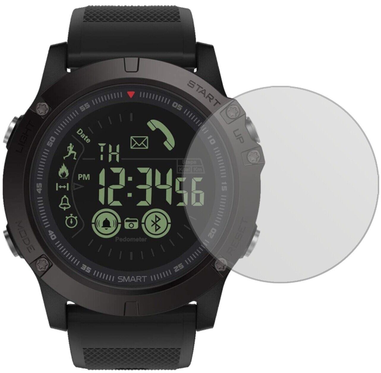 5x Schutzfolie matt für Gokoo S10 Smartwatch Displ (1)
