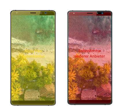 3x 3D Full Cover Schutzfolie für Highscreen Power  (2)