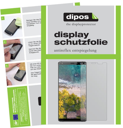 2x Schutzfolie matt für Highscreen Power Five Max  (1)
