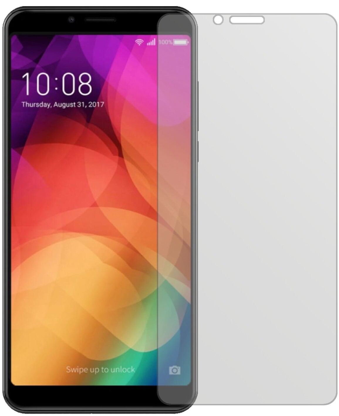 2x Schutzfolie matt für Coolpad Note 8 Display-Sch (2)