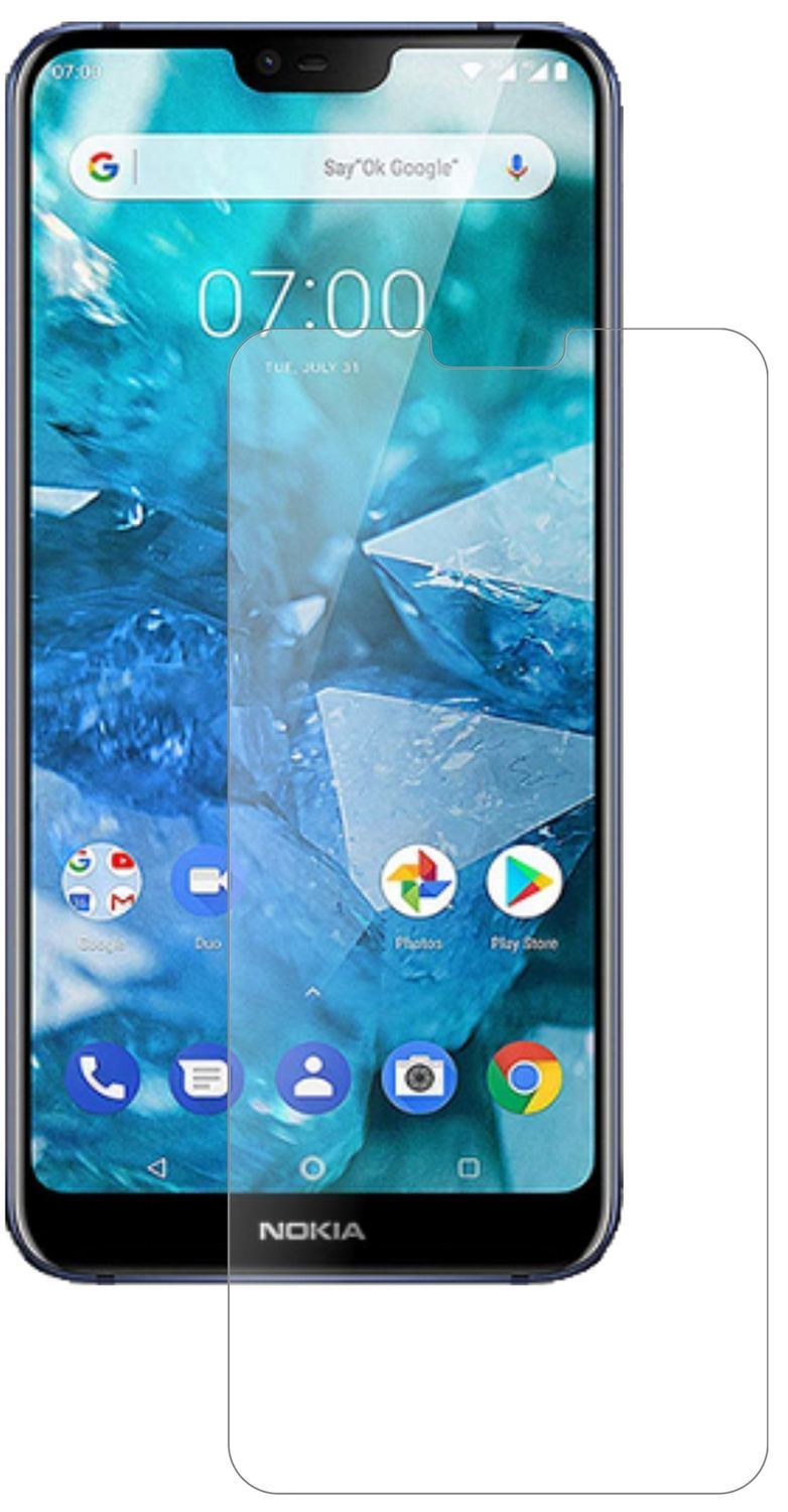 2x 9H Schutzfolie matt für Nokia 7.1 Plus Panzerfo (2)