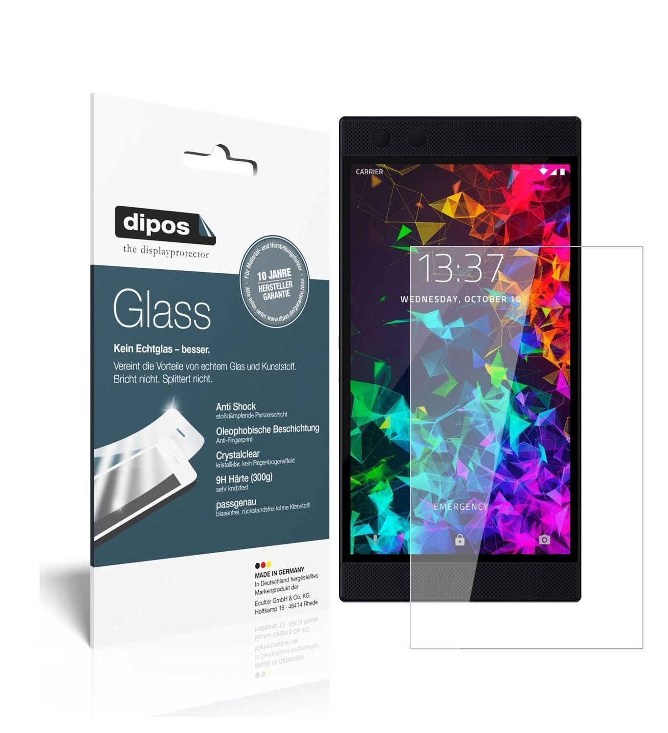 1x 9H Schutzfolie für Razer Phone 2 Panzerfolie (2)