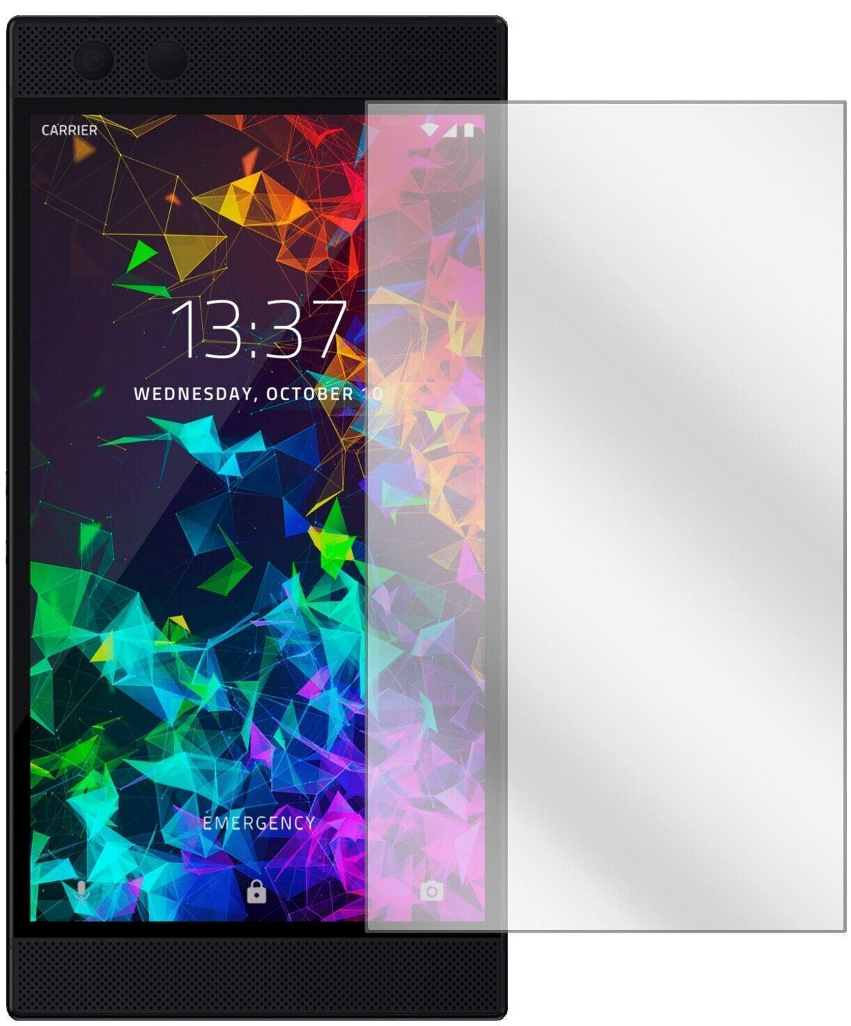 5x Schutzfolie klar für Razer Phone 2 Display-Schu (1)