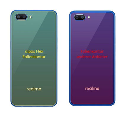 3x 3D Full Cover Schutzfolie für Oppo Realme C1 Rü (2)