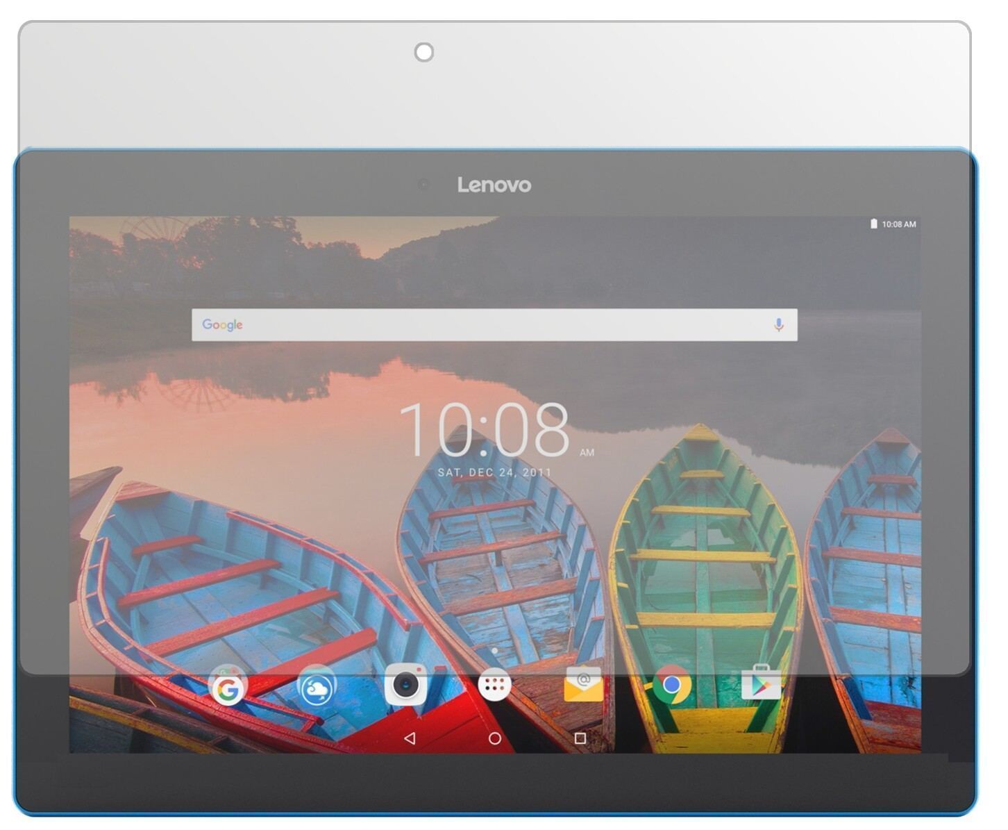 2x Schutzfolie matt für Lenovo Tab10 (ZA1U0072DE)  (2)