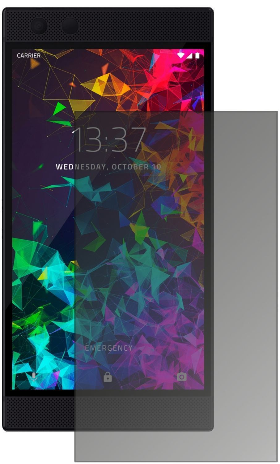Blickschutzfolie für Razer Phone 2 matt Schutzfoli (2)
