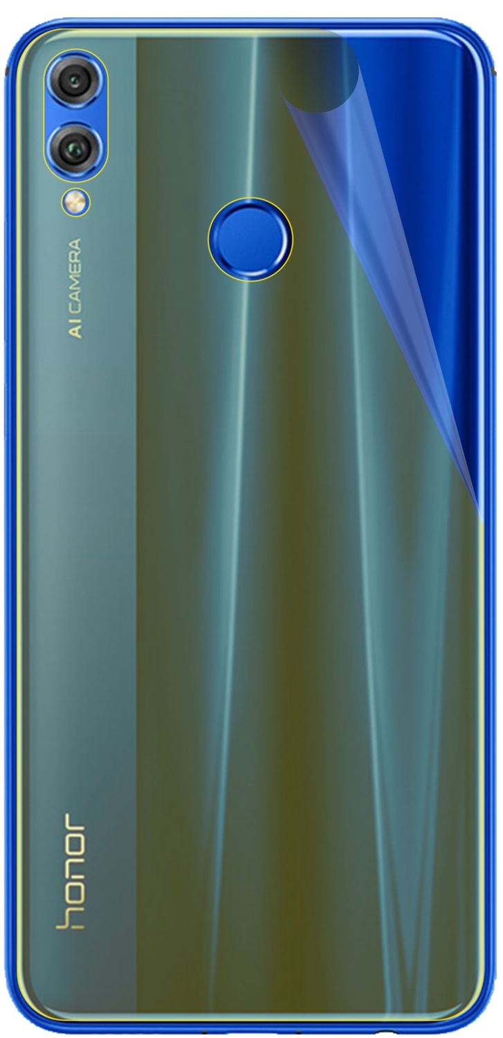 3x 3D Full Cover Schutzfolie für Honor 8X Max Rück (3)