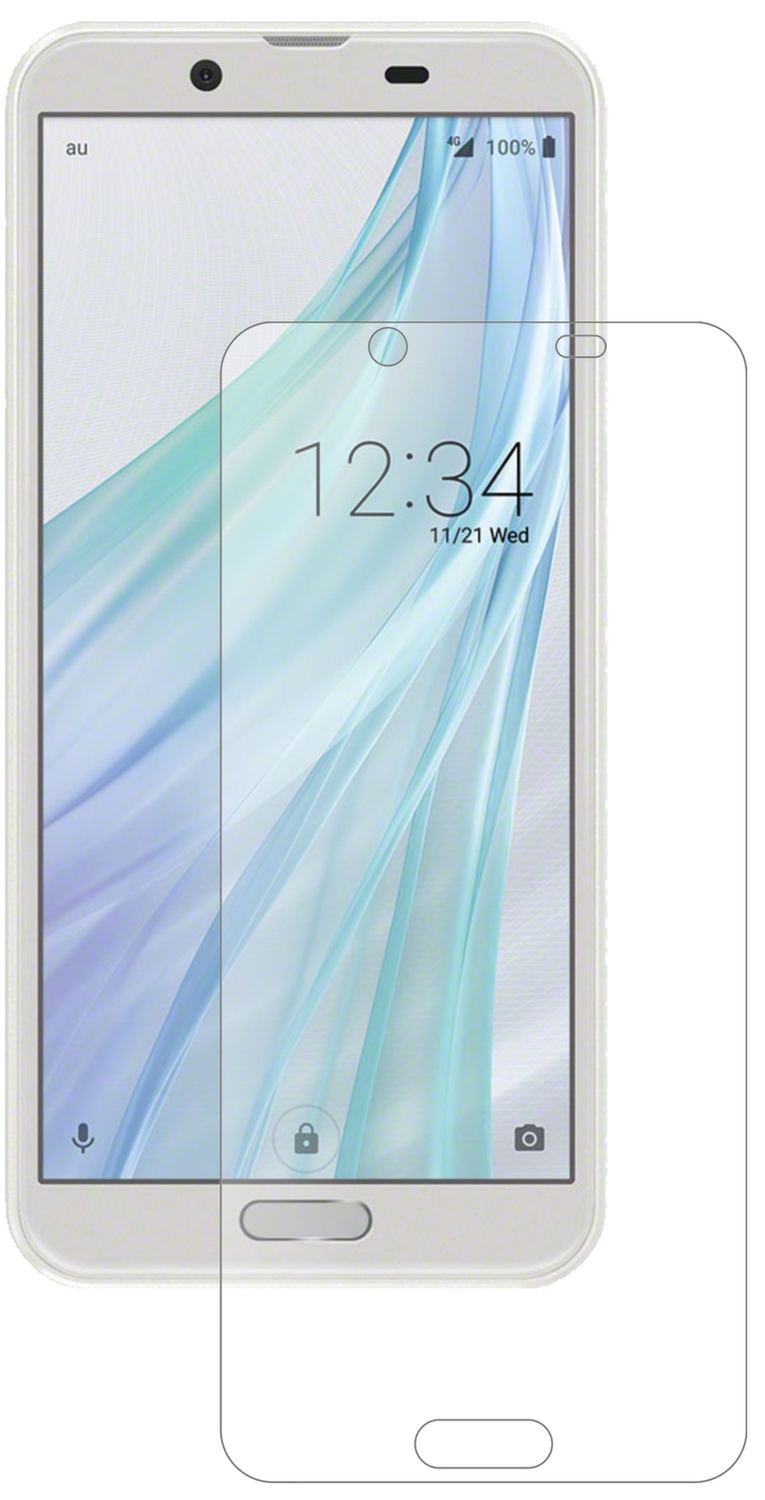 2x 9H Schutzfolie matt für Sharp Aquos Sense2 Panz (2)