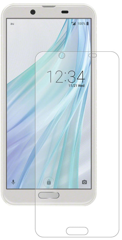 2x 9H Schutzfolie matt für Sharp Aquos Sense2 Panz (2)
