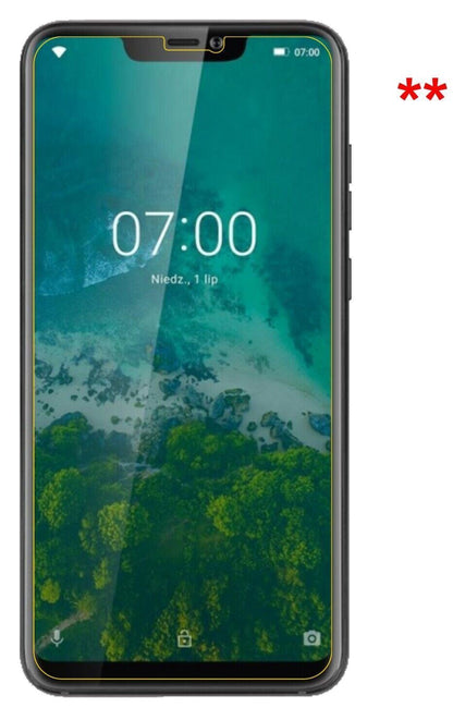 1x 9H Schutzfolie matt für Kruger Matz Smartfon LI (9)