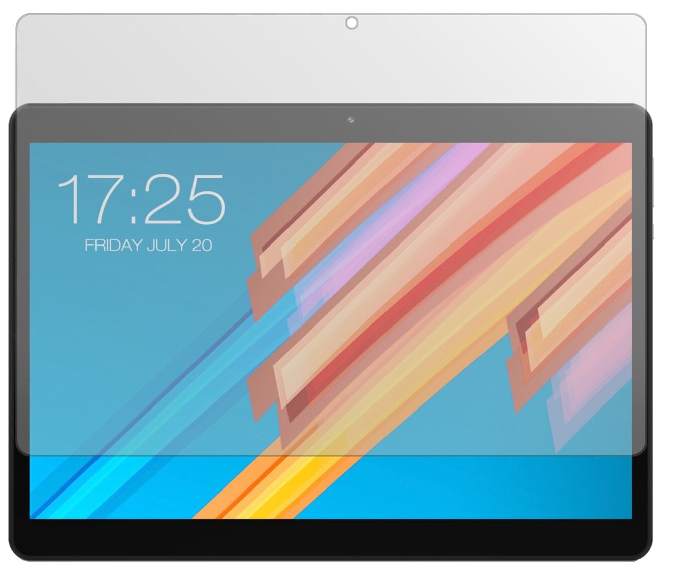2x Schutzfolie matt für Teclast M20 Display-Schutz (2)