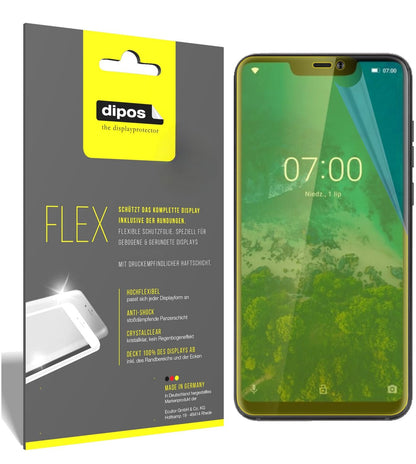 3x 3D Full Cover Schutzfolie für Kruger Matz Smart (1)