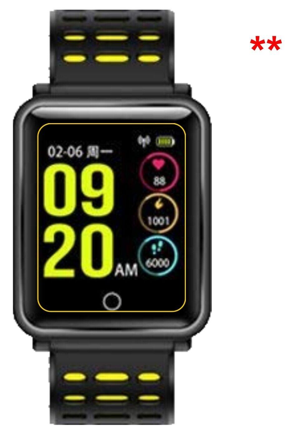 5x Schutzfolie matt für TagoBee TB06 Smartwatch Di (6)