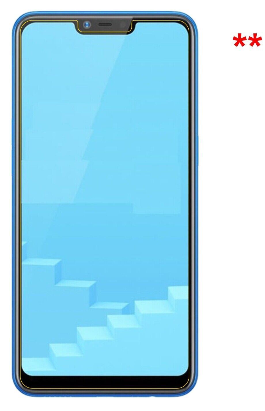 1x 9H Schutzfolie matt für Oppo Realme C1 Panzerfo (9)