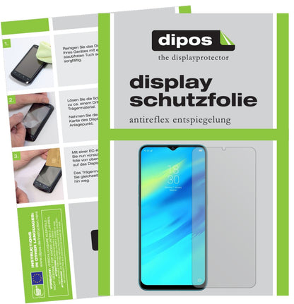 2x Schutzfolie matt für Oppo Realme 2 Pro Display- (1)