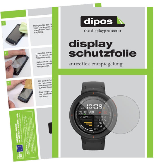 6x Schutzfolie matt für Huami Amazfit Verge Displa (1)