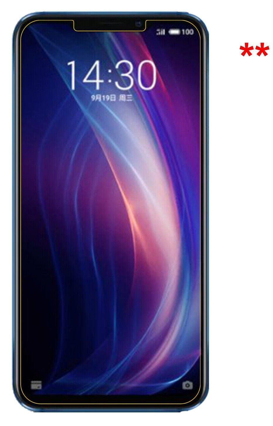 5x Schutzfolie matt für Meizu X8 Display-Schutzfol (6)