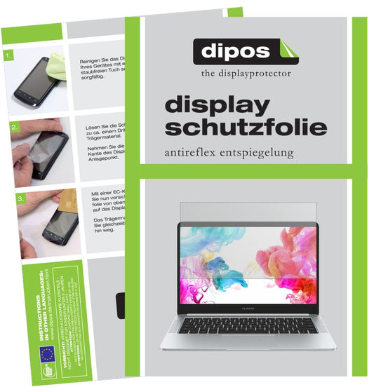 2x Schutzfolie matt für Huawei MateBook D Display- (1)