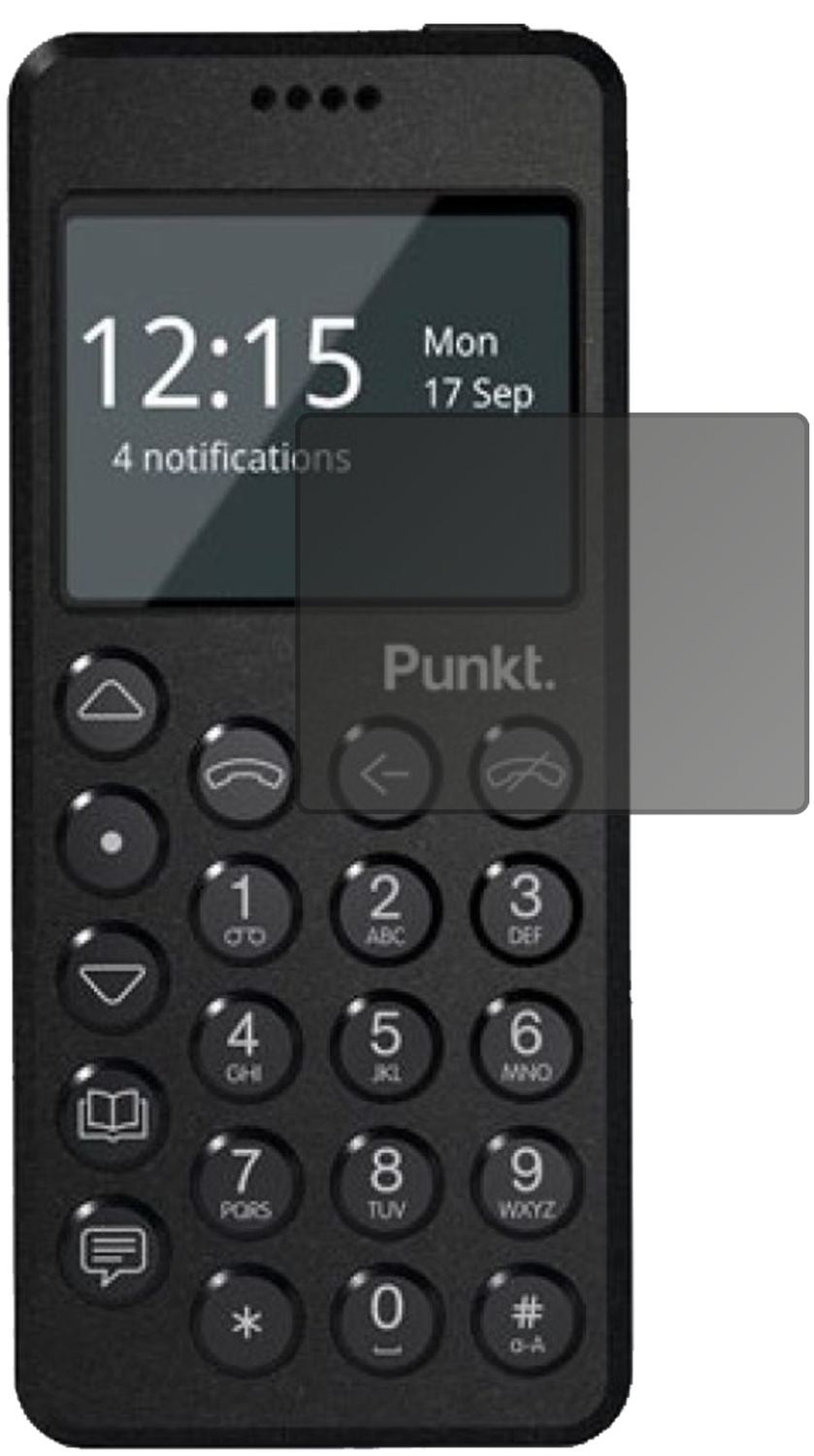 Blickschutzfolie für Punkt MP02 matt Schutzfolie P (2)