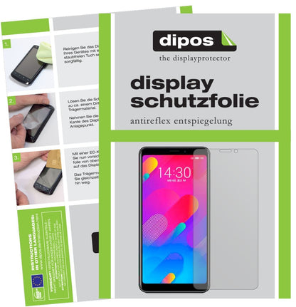 6x Schutzfolie matt für Meizu V8 pro Display-Schut (1)