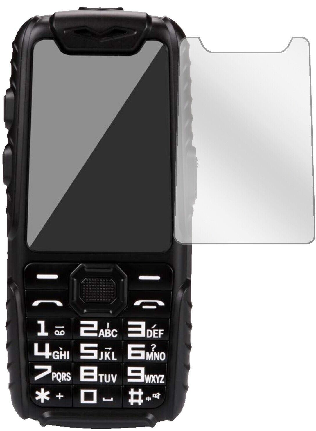 5x Schutzfolie klar für Guophone A6 Display-Schutz (1)