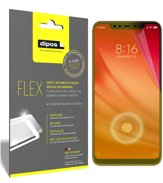 3x 3D Full Cover Schutzfolie für Xiaomi Mi 8 Pro (1)