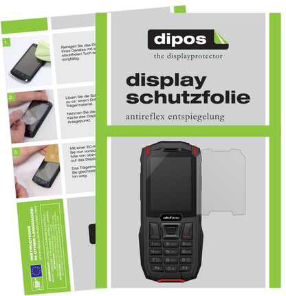 2x Schutzfolie matt für Ulefone Armor Mini Display (1)