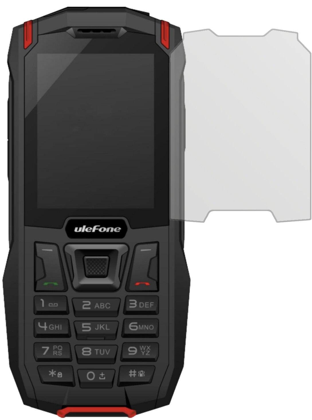 2x Schutzfolie matt für Ulefone Armor Mini Display (2)