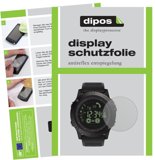 6x Schutzfolie matt für Zeblaze VIBE 3 HR Display- (1)
