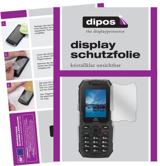 2x Schutzfolie klar für Snopow M2 Display-Schutzfo (1)