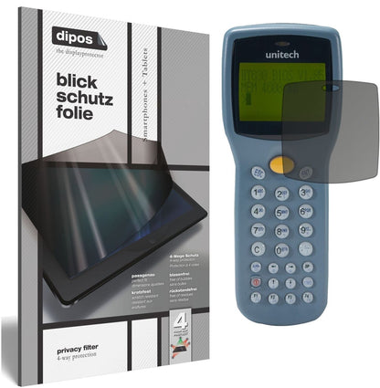 Blickschutzfolie für Unitech HT630 matt Schutzfoli (2)