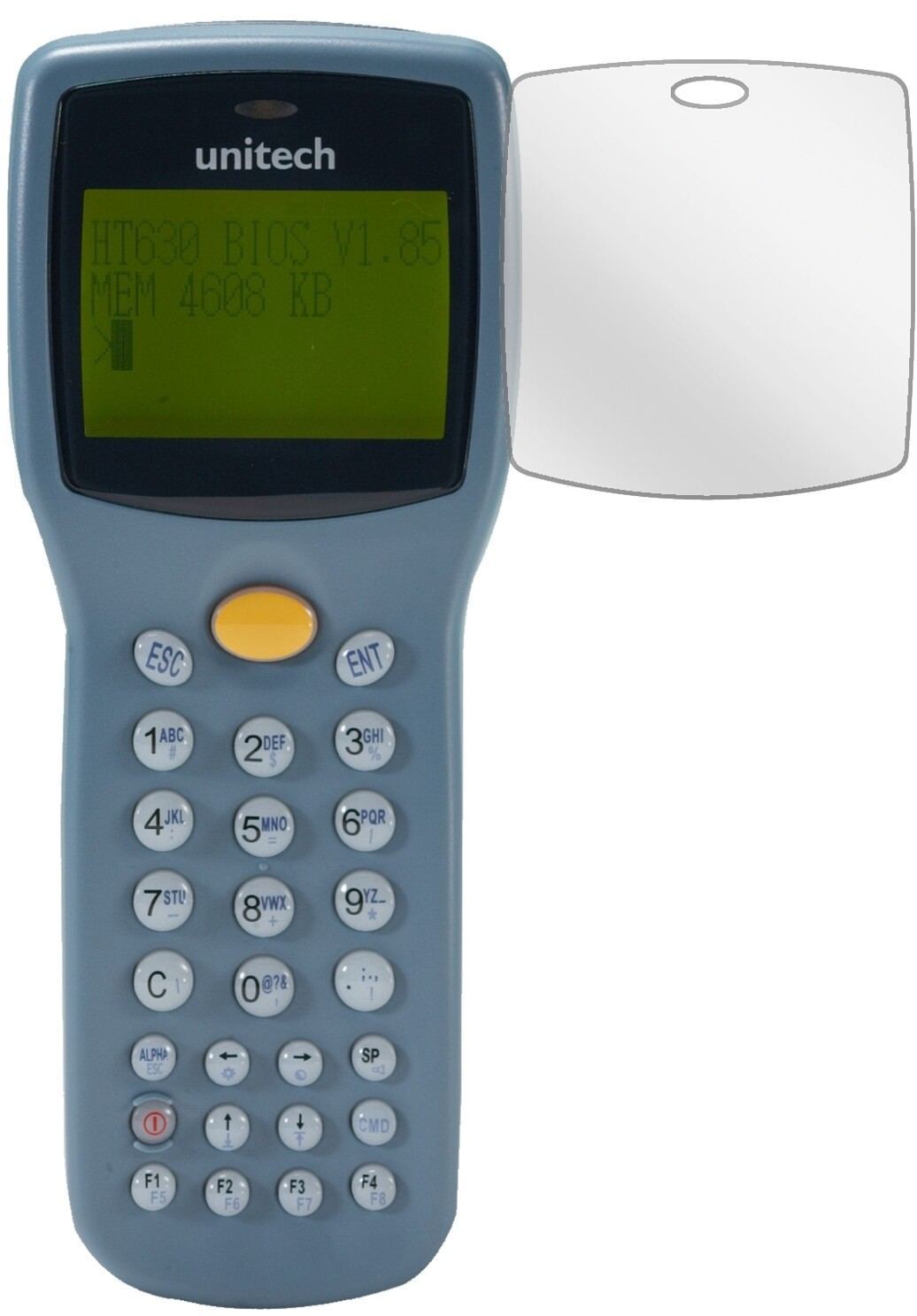 6x Schutzfolie klar für Unitech HT630 Display-Schu (2)
