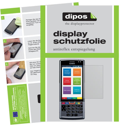 5x Schutzfolie matt für Casio IT-G500-CE Display-S (2)