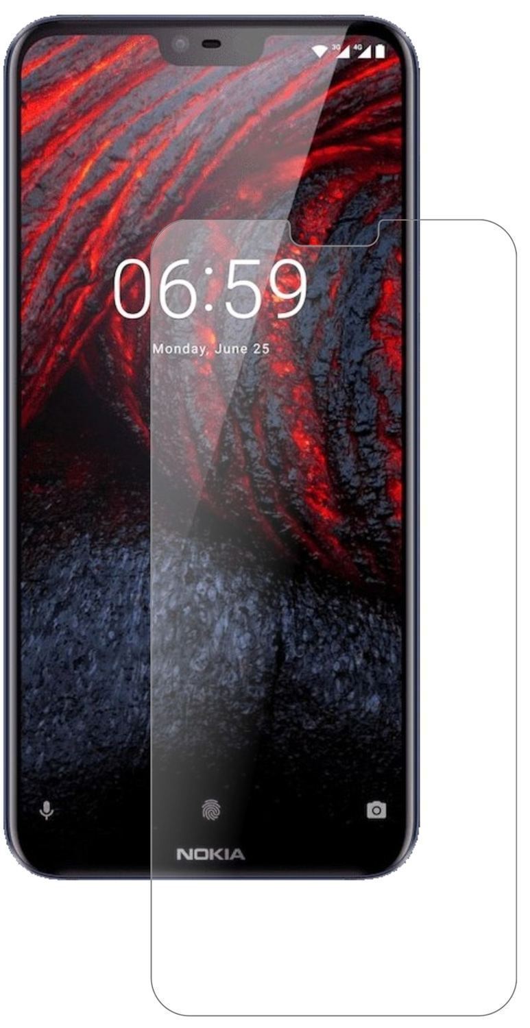 2x 9H Schutzfolie matt für Nokia 6.1 Plus Panzerfo (2)