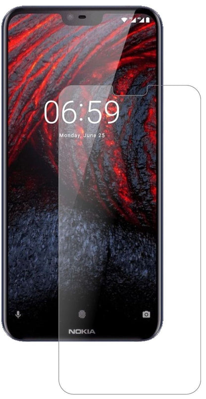 1x 9H Schutzfolie matt für Nokia 6.1 Plus Panzerfo (1)