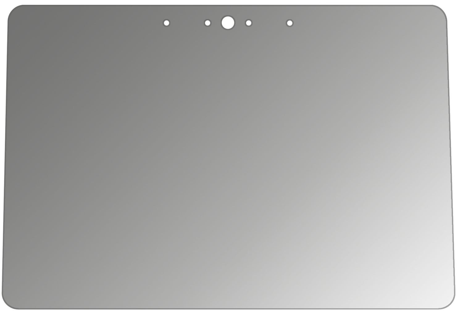 Blickschutzfolie für Amazon Echo Show 2. Gen matt  (2)