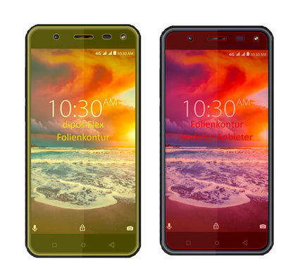 3x 3D Full Cover Schutzfolie für Karbonn Titanium  (2)