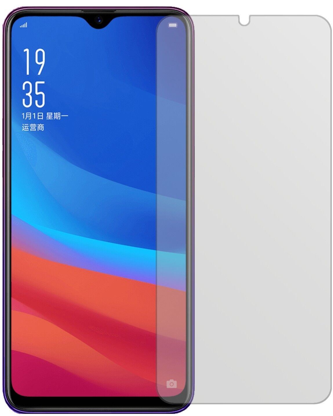 5x Schutzfolie matt für Oppo A7x Display-Schutzfol (1)