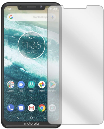 5x Schutzfolie klar für Motorola One Power Display (1)