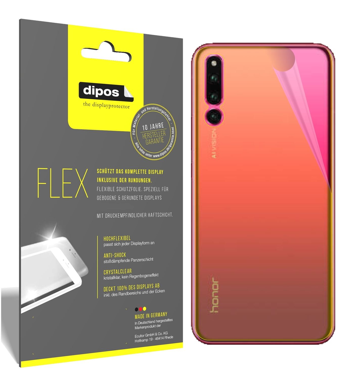 3x 3D Full Cover Schutzfolie für Honor Magic 2 Rüc (1)
