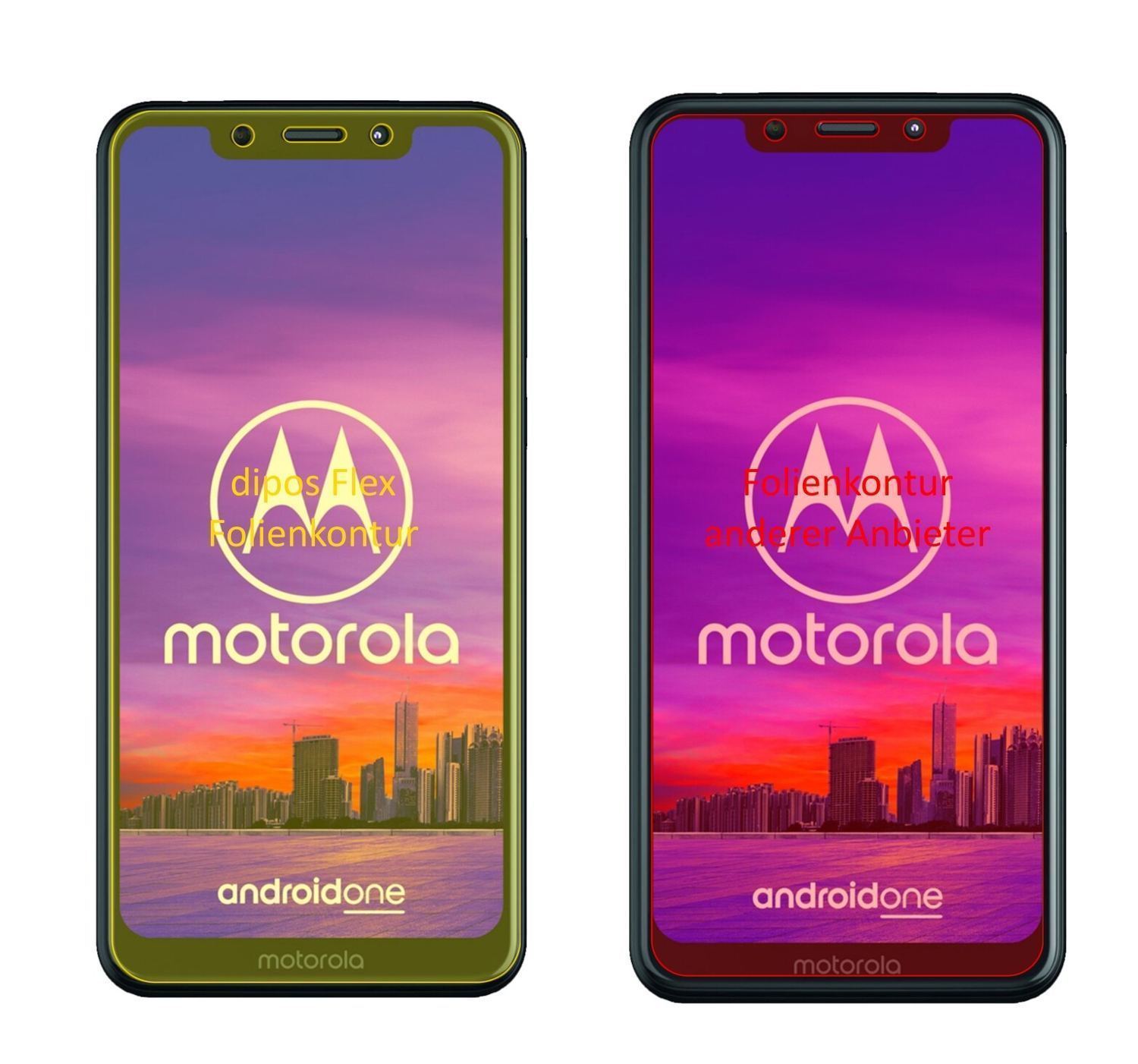 3x 3D Full Cover Schutzfolie für Motorola P30 Play (2)