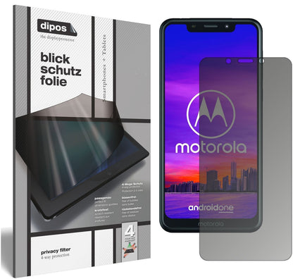 Blickschutzfolie für Motorola P30 Play matt Schutz (1)
