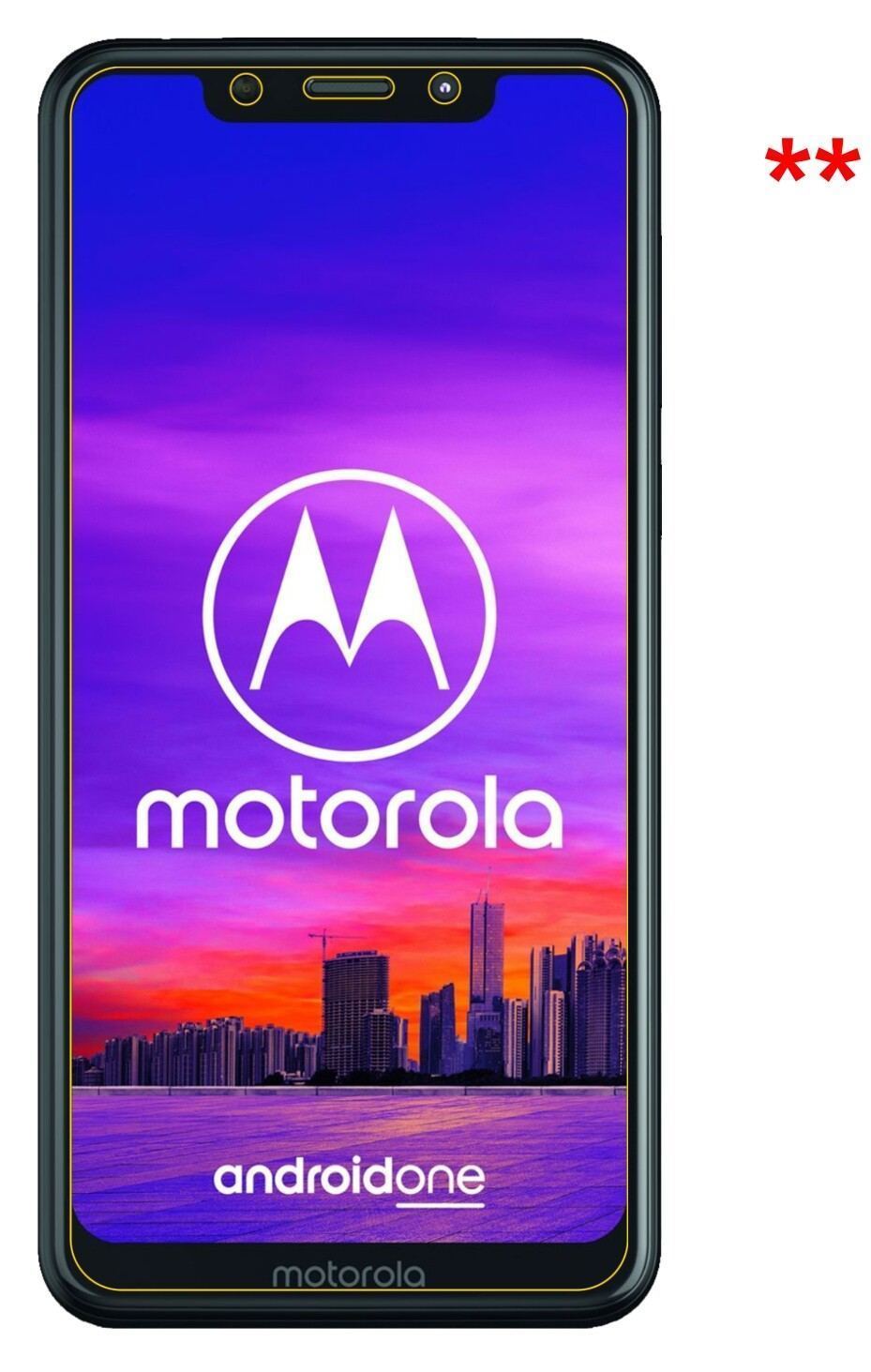 Blickschutzfolie für Motorola P30 Play matt Schutz (5)