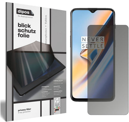 Blickschutzfolie für OnePlus 6T matt Schutzfolie P (2)