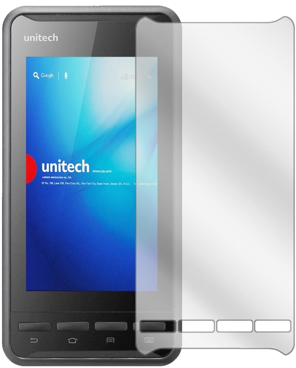 1x Schutzfolie klar für Unitech PA700 Display-Schu (1)
