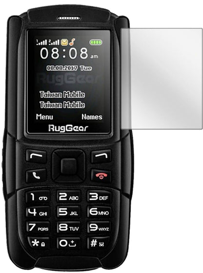 1x Schutzfolie klar für Ruggear RG129 (2018) Displ (1)